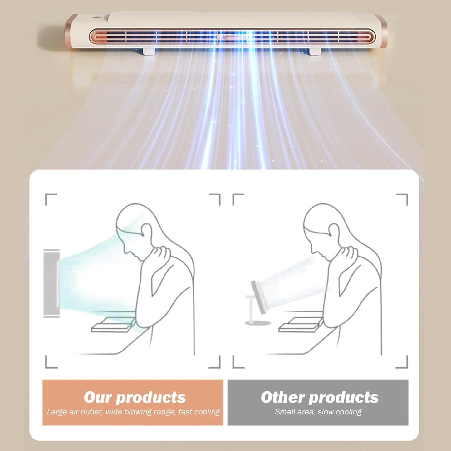 ❄️ Mini AC Fan