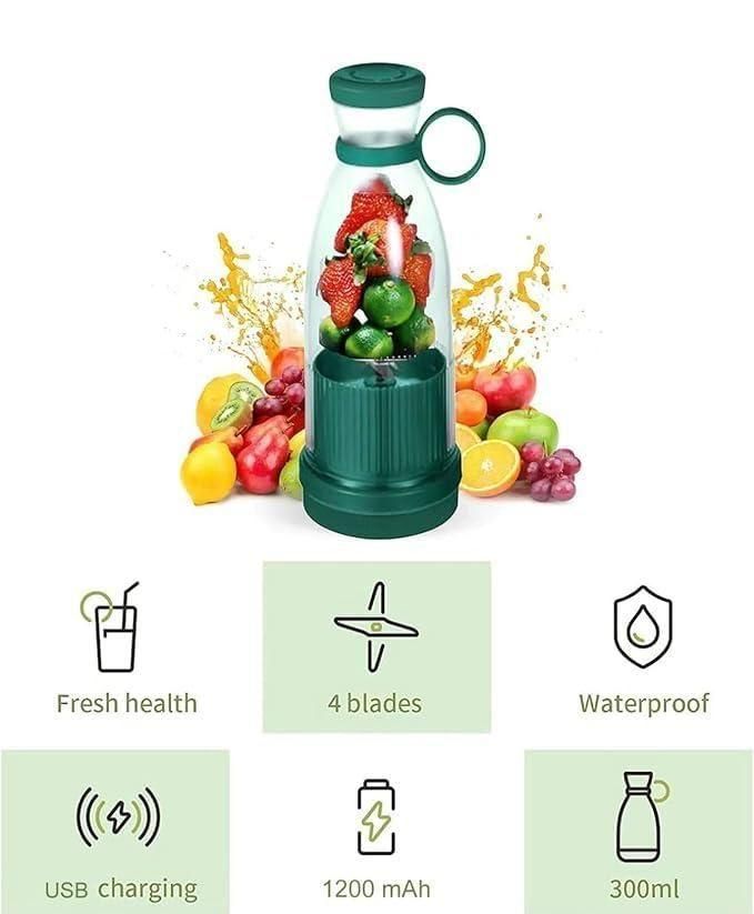 π₯€ Portable USB Juicer Blender β Rechargeable & Travel-Friendly