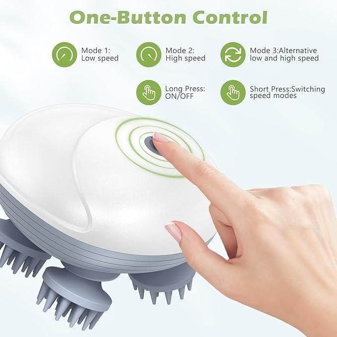 πββοΈ Rechargeable Electric Scalp & Full Body Massager