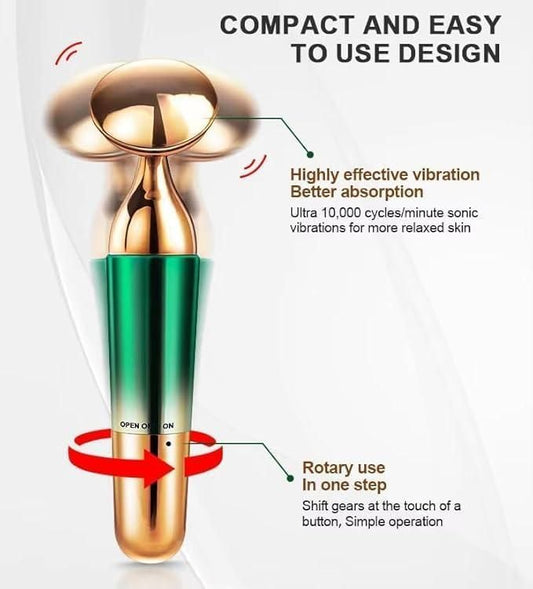 🌟 3-in-1 Face, Neck & Eyes Massager