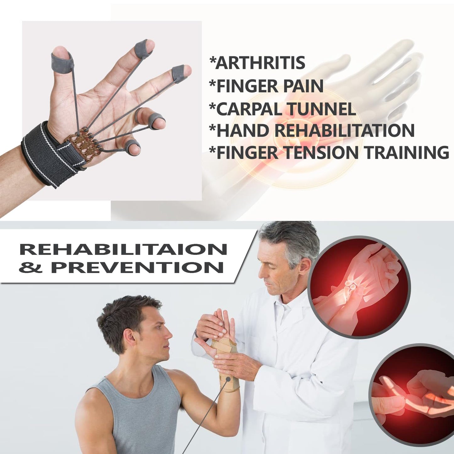 ποΈ Finger Exerciser & Hand Strengthener