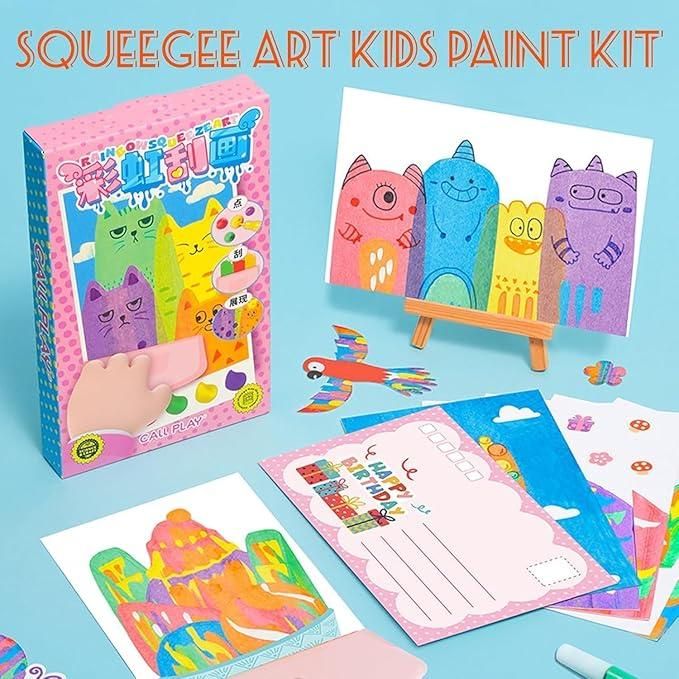 π¨ Rainbow Dot Painting Art Kit β Unleash Your Inner Artist!