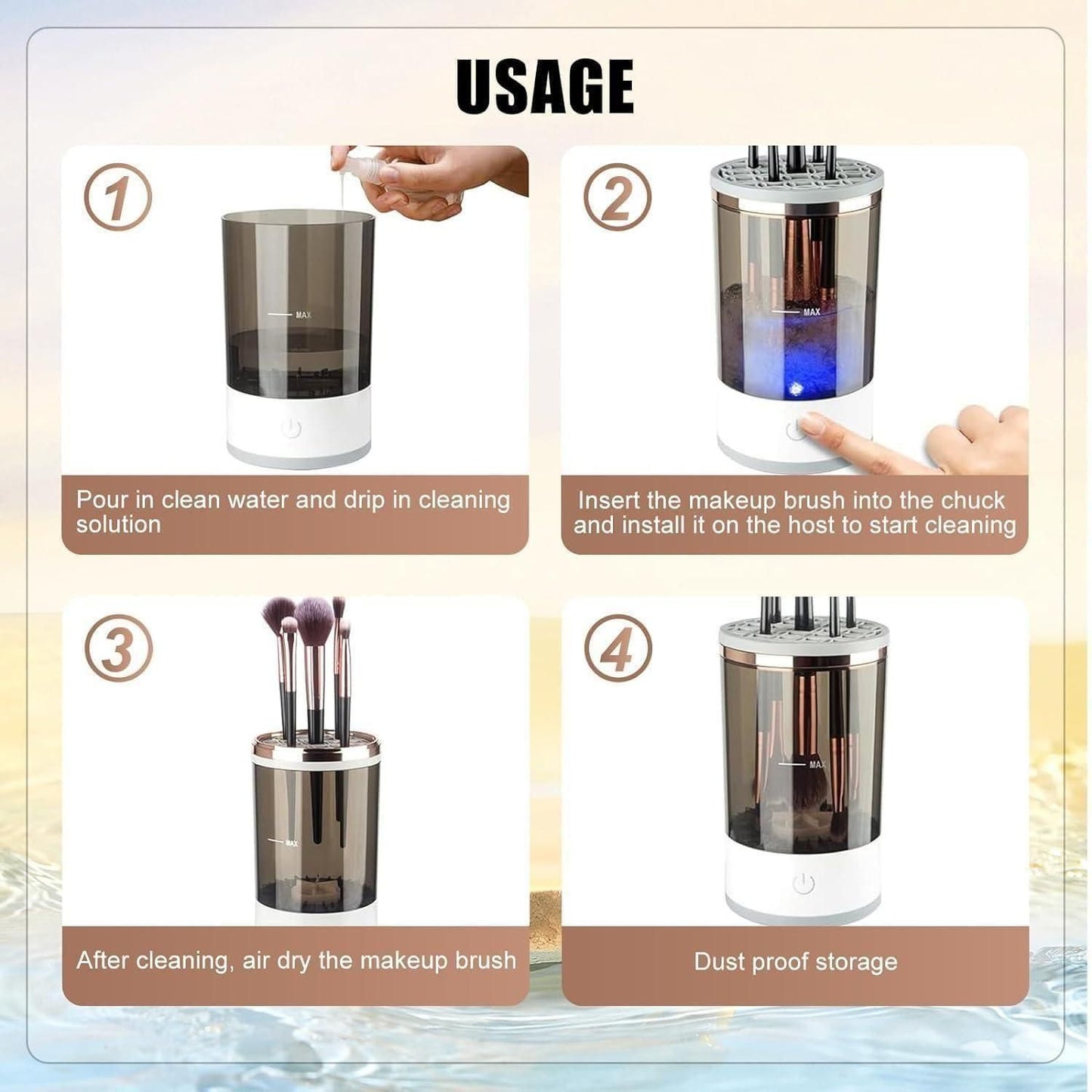 🧼 Makeup Brush Cleaner