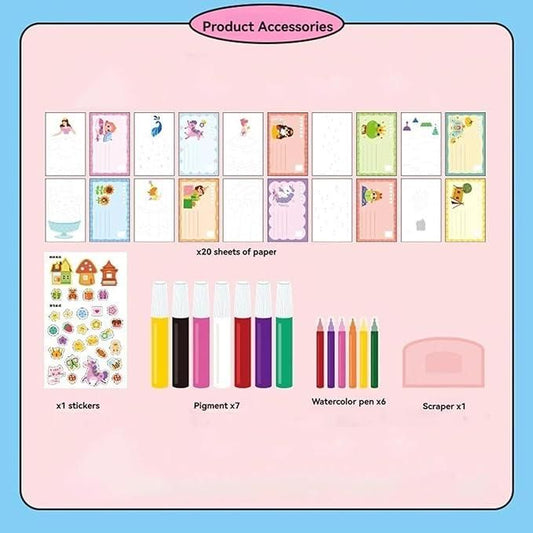 🎨 Rainbow Dot Painting Art Kit – Unleash Your Inner Artist!
