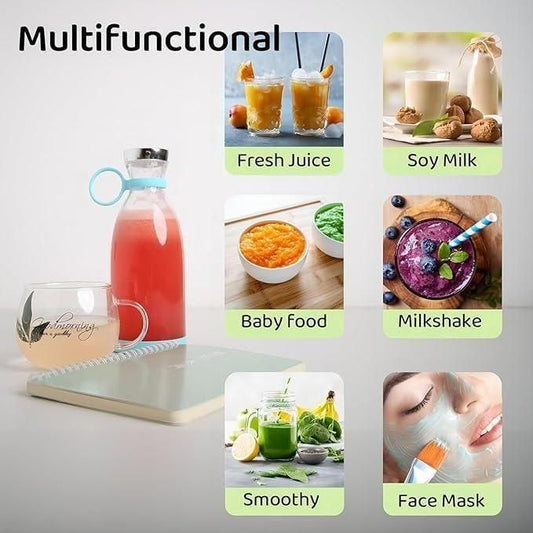 🥤 Portable USB Juicer Blender – Rechargeable & Travel-Friendly