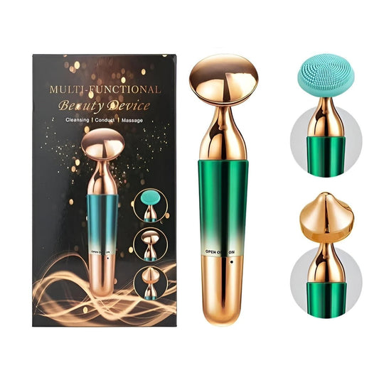 🌟 3-in-1 Face, Neck & Eyes Massager