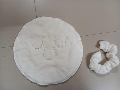 🌸 Facial Hot and Cold Compress Soft Mask