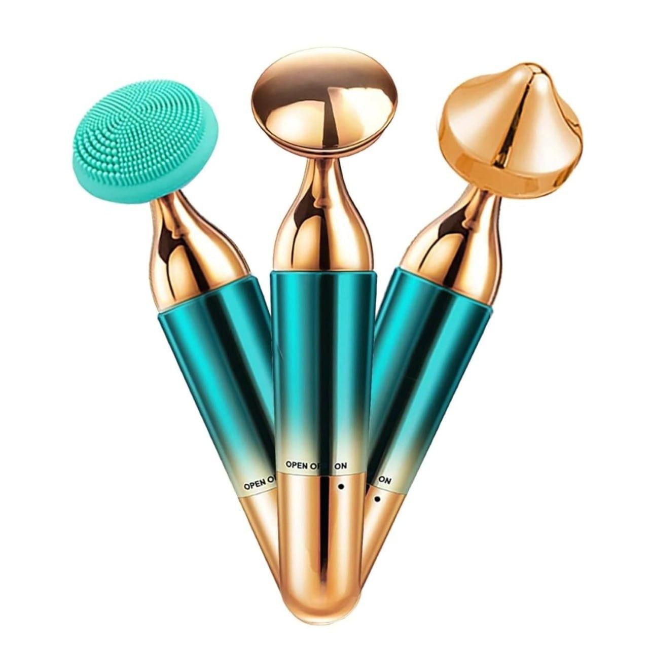 🌟 3-in-1 Face, Neck & Eyes Massager