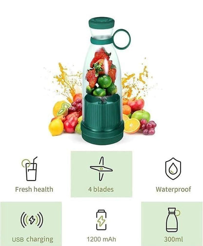 🥤 Portable USB Juicer Blender – Rechargeable & Travel-Friendly