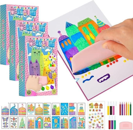 🎨 Rainbow Dot Painting Art Kit – Unleash Your Inner Artist!