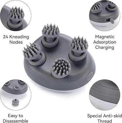 💆‍♀️ Rechargeable Electric Scalp & Full Body Massager